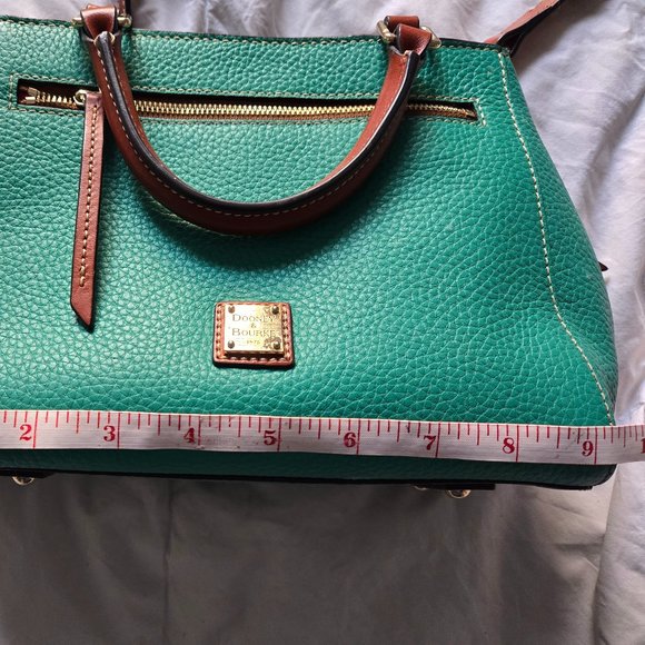 Dooney & Bourke Pebble Grain Small Zip Satchel - Picture 5 of 8